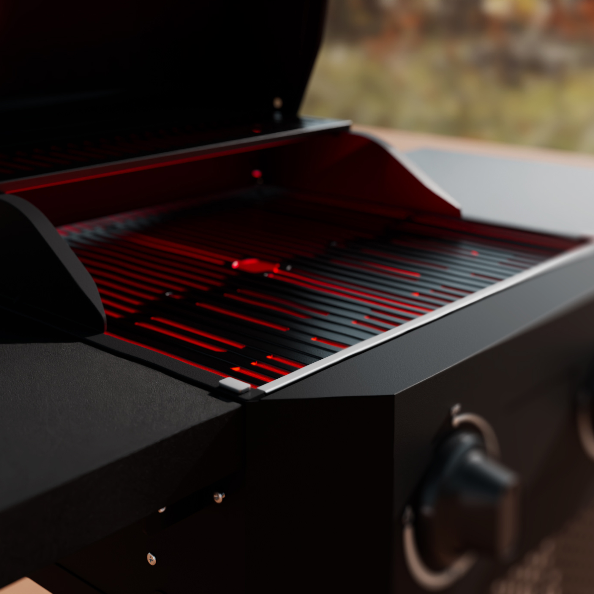 OPEN HEATED GRILL